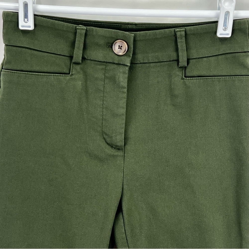 Loft - Women's Slacks - Size 00P - Dark Green - Skinny - Picture 2 of 11